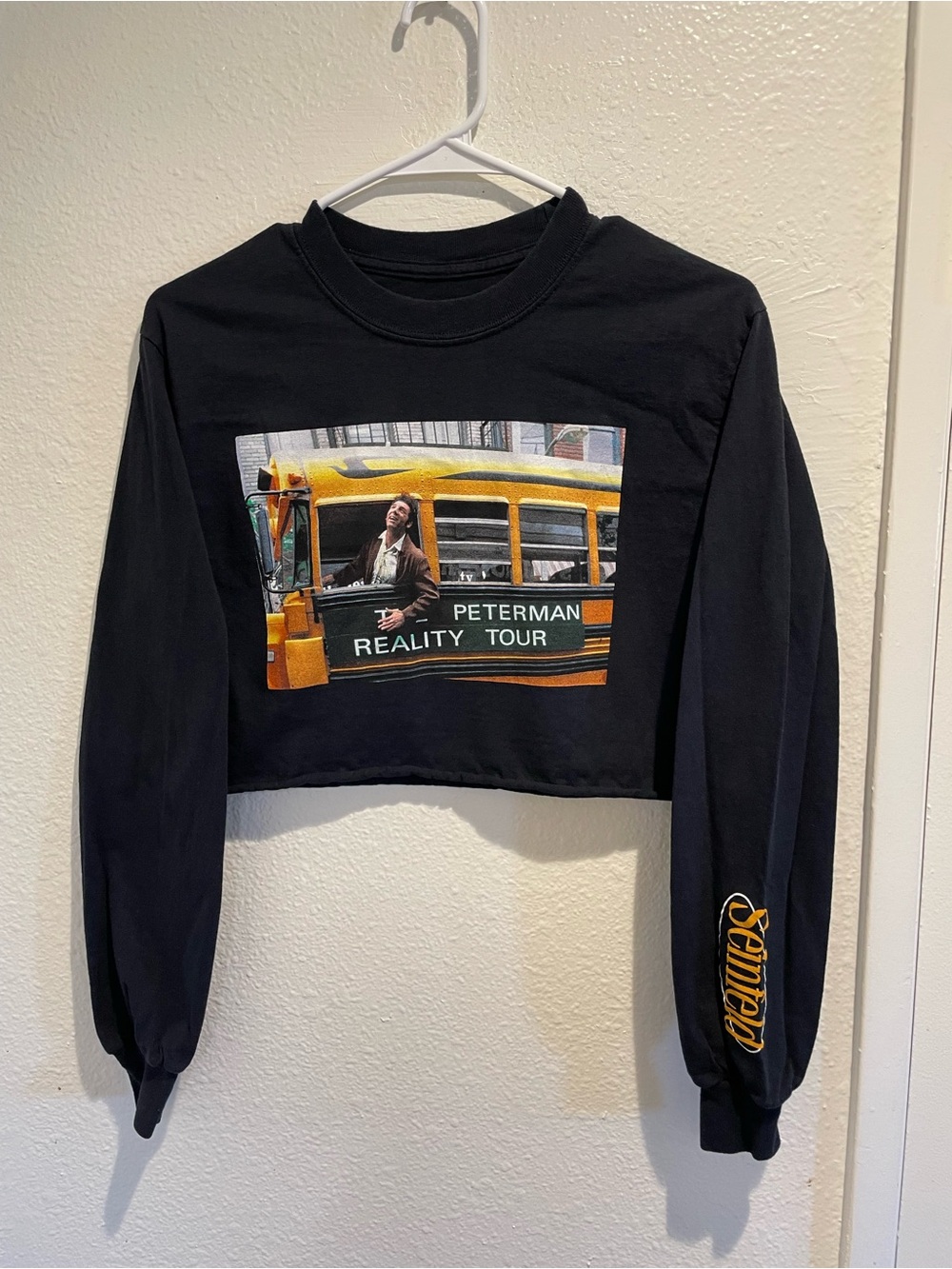 Seinfeld x Forever 21 90s Nostalgia Kramer Tour Crop S 🍿